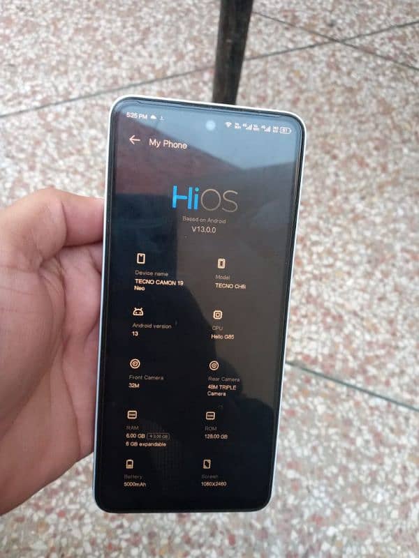 Tecno camon 19 neo 7