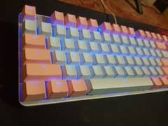 ATRIX gaming 80%  rainbow light mechanical keyboard