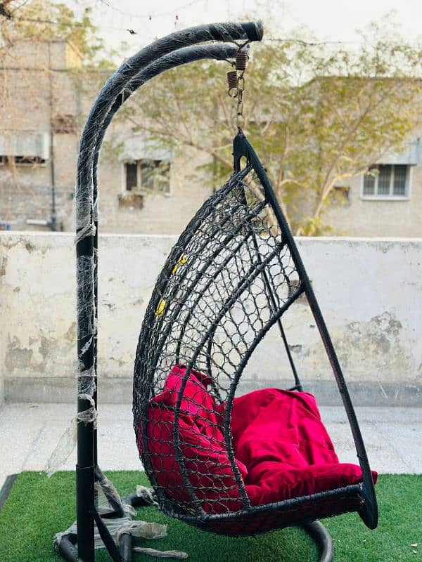 outdoor swing hanging 6