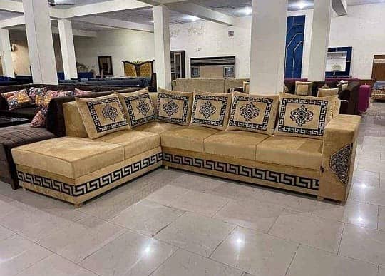 Corner sofa set - 6 Seater sofa - 5 2 1 sofa set - living room sofa 17