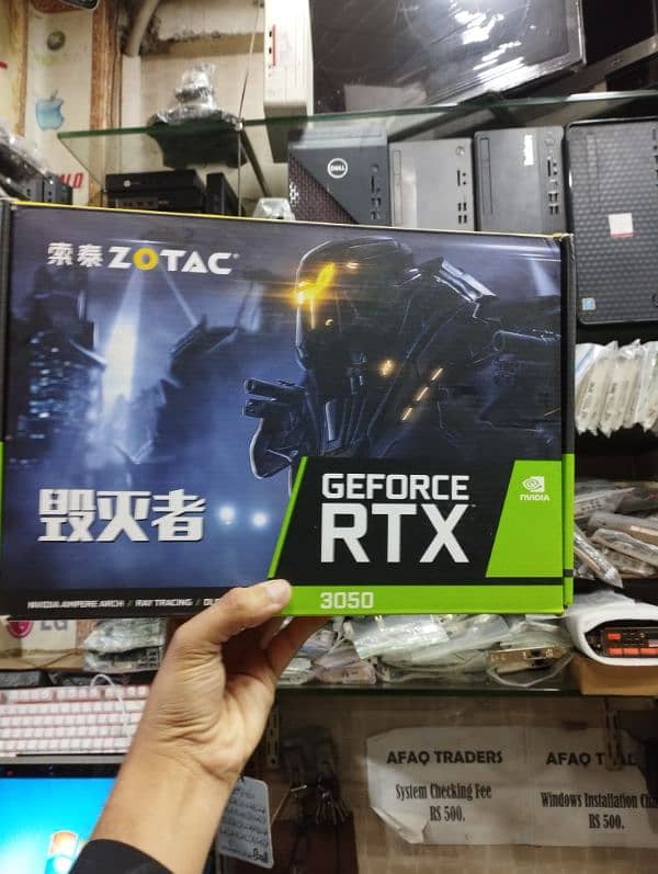 ZOTAC GeForce RTX 3050 8GB Graphic Card 0