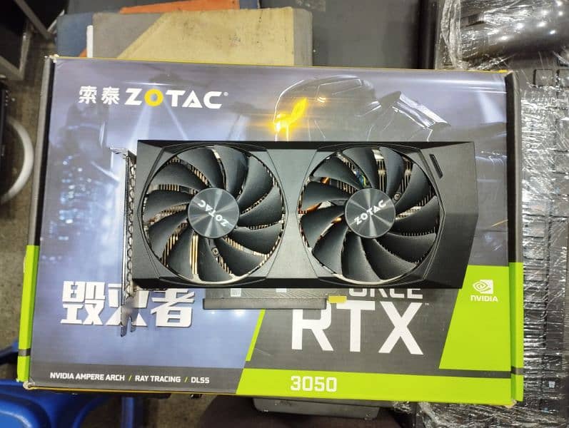 ZOTAC GeForce RTX 3050 8GB Graphic Card 6