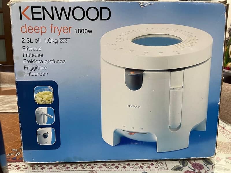 Kenwood deep fryer 1