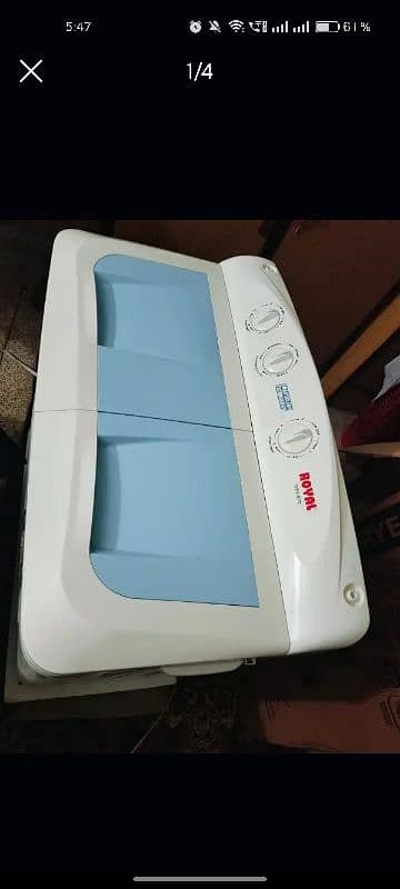 royal brand new washing machine 8.5 kg box packed 1