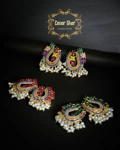 Trendy Pakistani Earrings – Affordable Artificial Jewelry | Nationwide