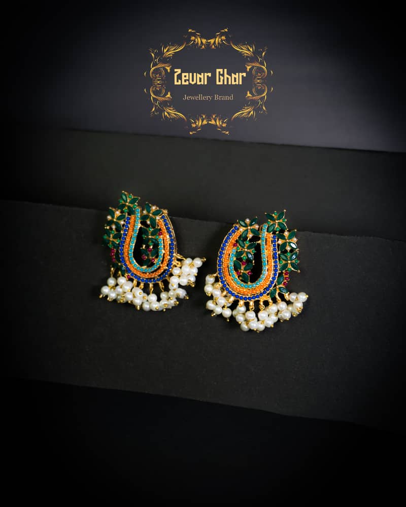 Trendy Pakistani Earrings – Affordable Artificial Jewelry | Nationwide 5