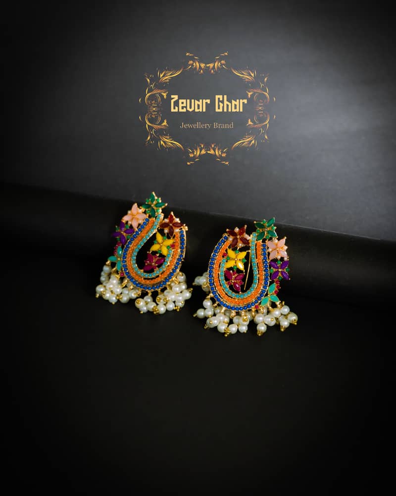 Trendy Pakistani Earrings – Affordable Artificial Jewelry | Nationwide 7