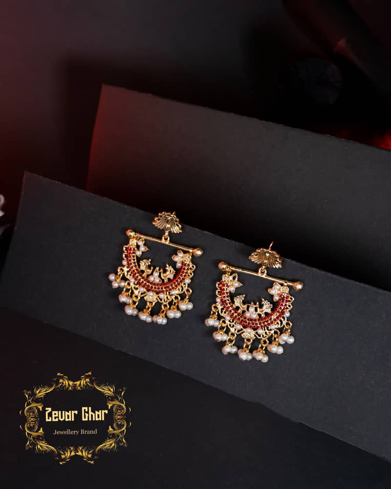 Trendy Pakistani Earrings – Affordable Artificial Jewelry | Nationwide 12