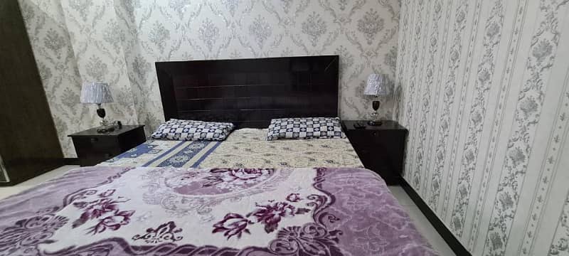 1 bed fully furnished apartment for rent Jasmine Block Bahria Town Lahore 3