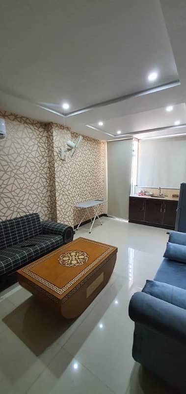 1 bed fully furnished apartment for rent Jasmine Block Bahria Town Lahore 8