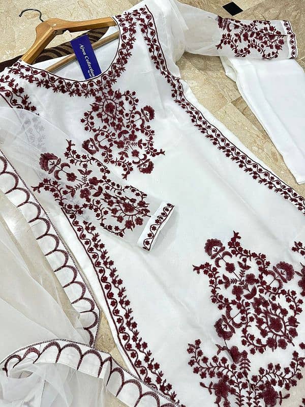 ladies embroidery suits 2