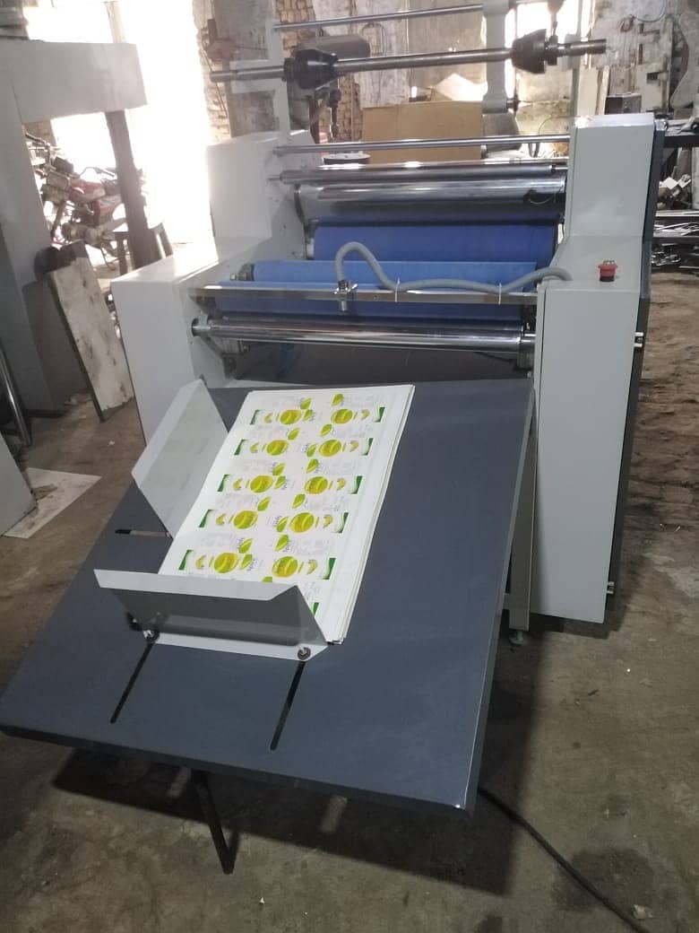 Auto lamination machine Glue and Paper lamination Thermal lamination 8