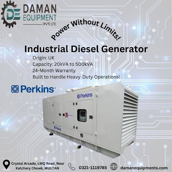 Diesel Generator 45KVA UK assemble 0