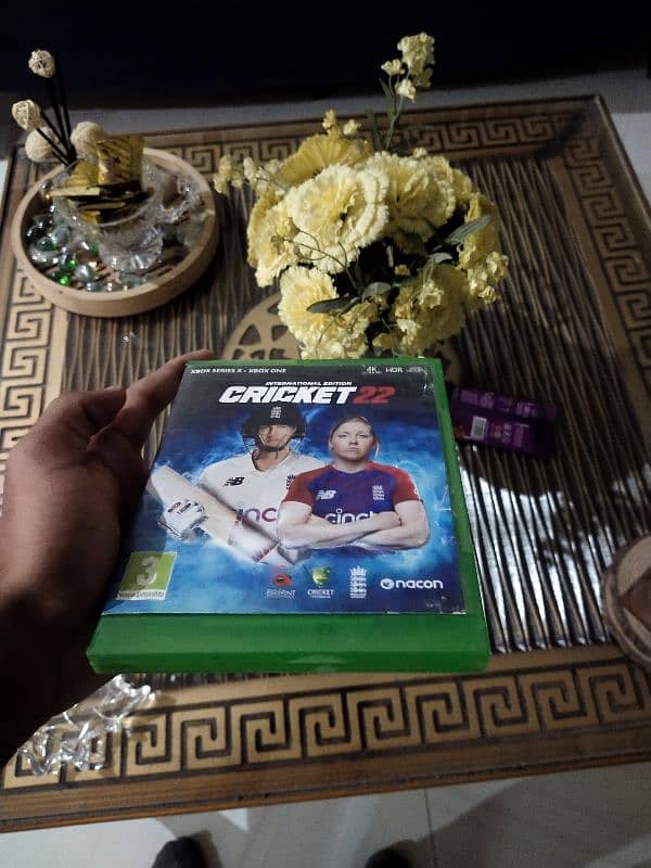 xbox cricket 22 dvd 4