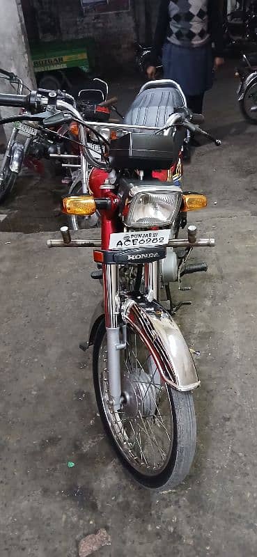 honda 70 bike good condition all okay book file okay 1