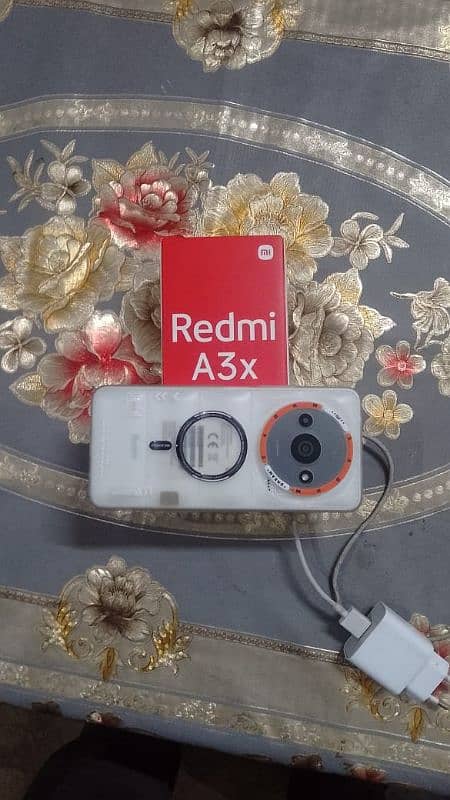 Redmi A3x with box and charger for sale 5