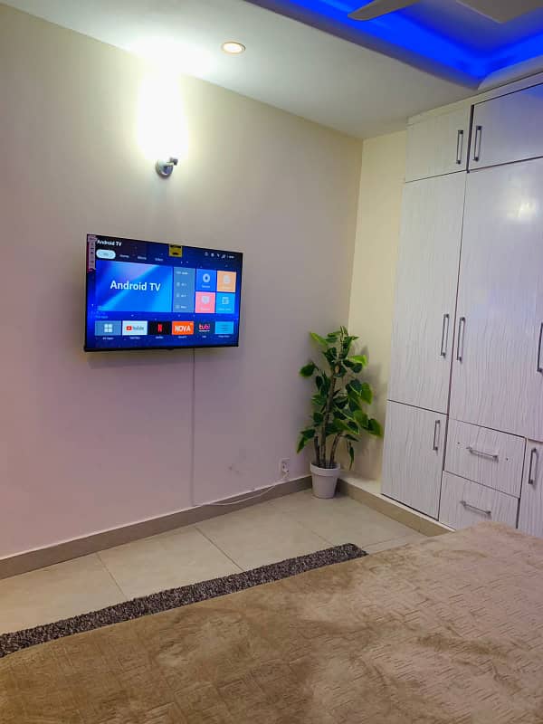 E-11 Appolo Tower Proper One Bed Apartment For SAle 6