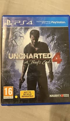 play station 4 cd uncharted 4