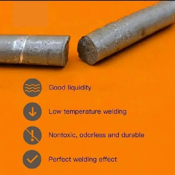 3 Pcs Alloy Steel Low Temperature Welding Rod - Easy to Use 2