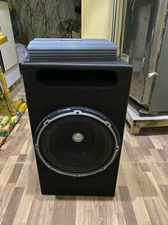 woofer and 4channel amplifier