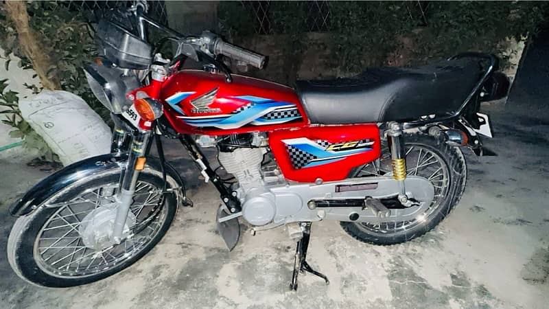 Honda 125 2024 model Red colour 0