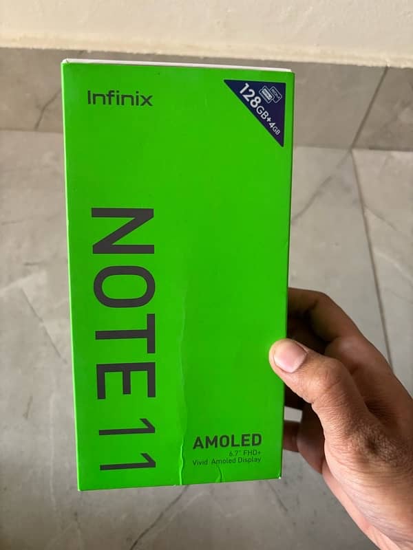 INFINIX NOTE 11 6GB RAM 128GB ROM 3