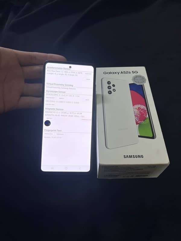 SAMSUNG A52s 5G 10/10 CONDITION WITH BOX AND CHARGER 7