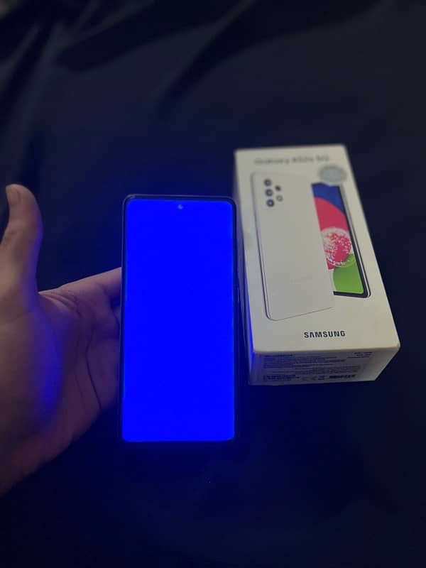 SAMSUNG A52s 5G 10/10 CONDITION WITH BOX AND CHARGER 8