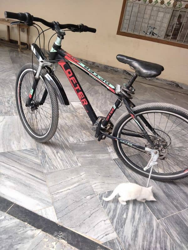 ofter bicycle good condition size 26 2