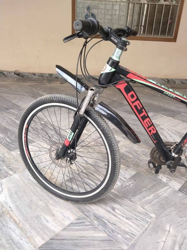 ofter bicycle good condition size 26 4