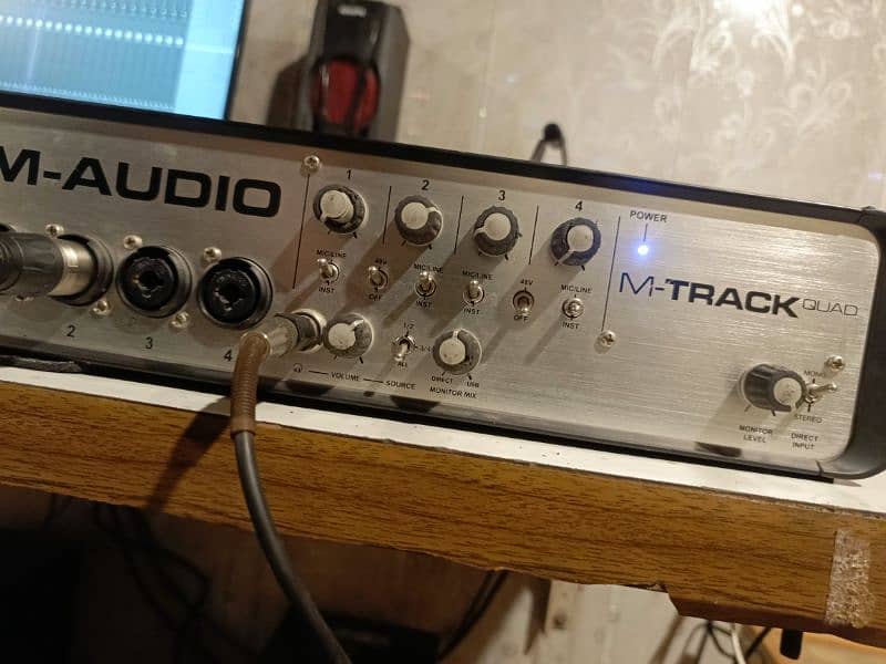 M Track Quad Audio Interface 1