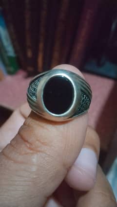 925 Italian Silver ring Size 7.2cm