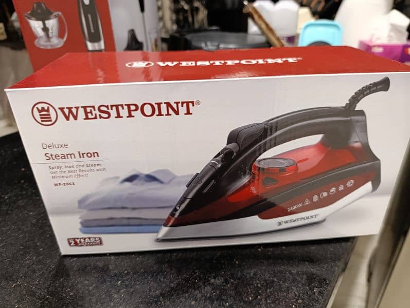 Brand New Westpoint Steam Iron for Sale 1