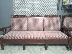 Sofa Set / Five seater sofa set / 3 and 1, 1 seater sofa set