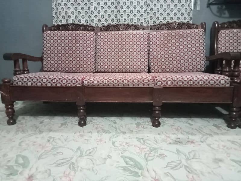 Sofa Set / Five seater sofa set / 3 and 1, 1 seater sofa set 3