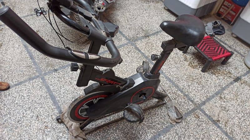 Excercise Cycle With Meter All in Good Condition 1