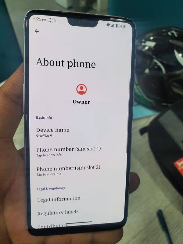 one plus 6 mint condition 6