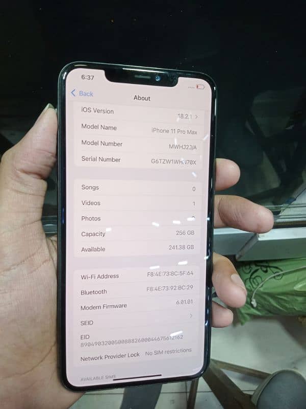 iphone 11 pro max factry unlock only mob 6