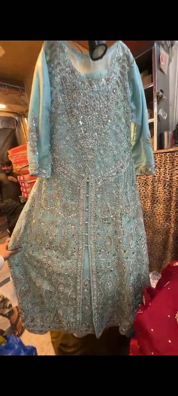 Maxi / Bridal maxi / Wedding wear / walima maxi for sale 1