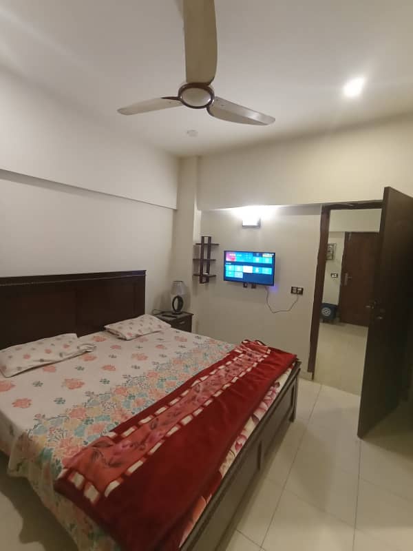 One bedroom Flat with Family environment in DHA Phase 2 Islamabad. 6