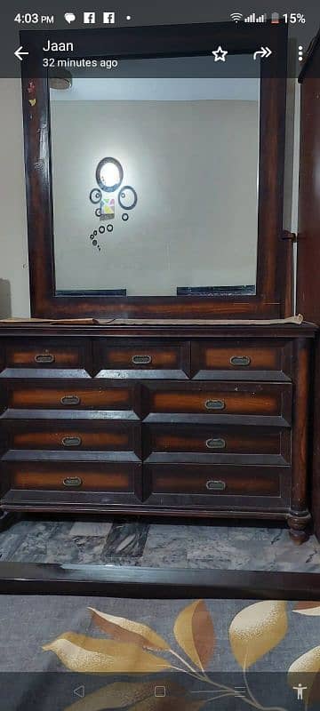 pure sheesham Wood Dressing table 0