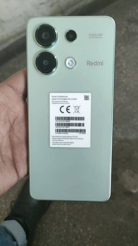 Xiaomi Redmi note 13  Ram 8+4/256 cont:03416187687/03106043045 2