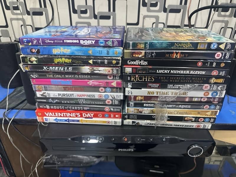 Philips Home theatre and original dvds 0