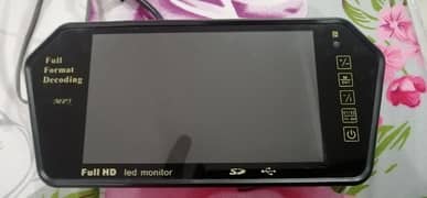 Full HD car audio video Led monitor excellent condition