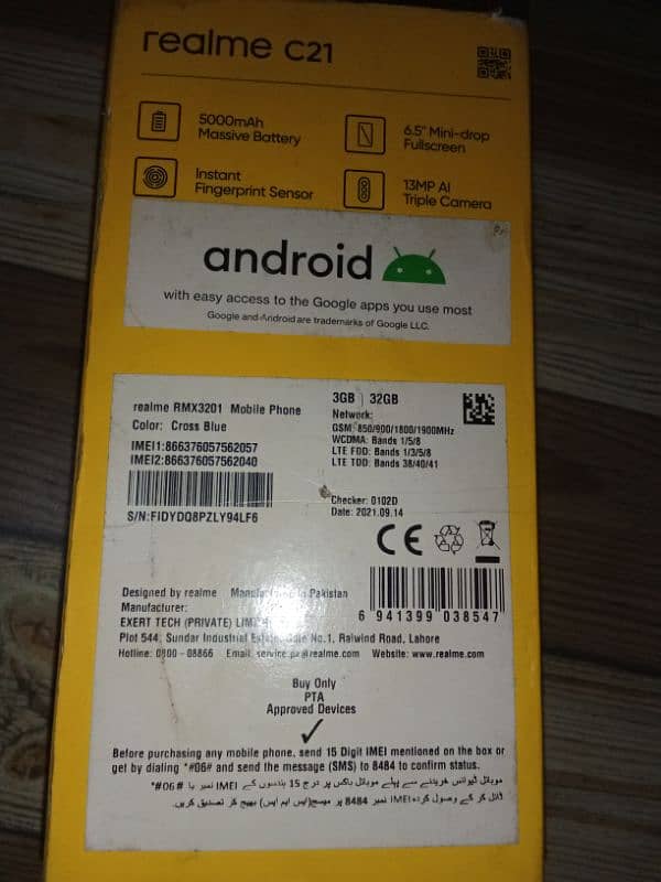 realme c21 sale urgent 6