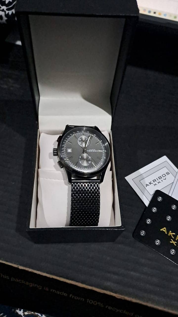 Original Branded Watch AKRIBOS XXIV Contact#03343234392 2