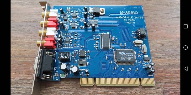 M- Audio  audiophile 24/96 Rev. 2003 PCI Sound card 0