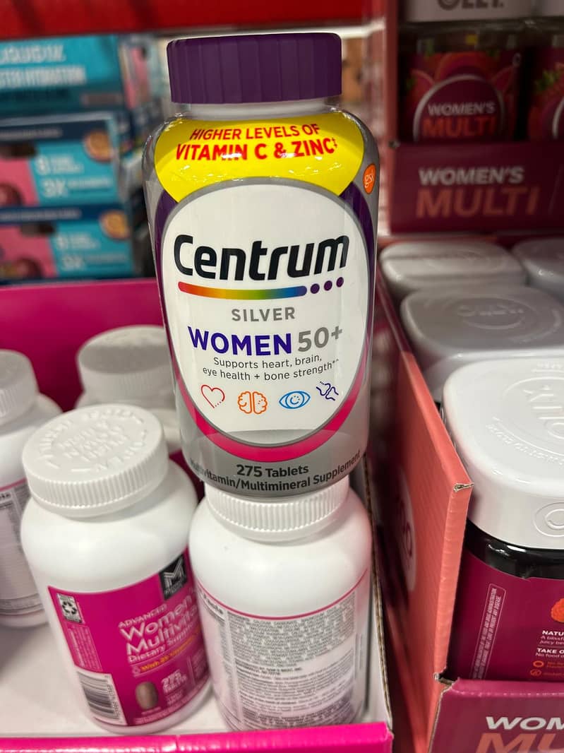 Centrum silver women 50+   (expiry Feb 2026) with 275 tablets 0