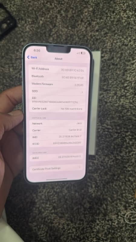 Iphone 14plus 128Gb Factory Physical Esim 5