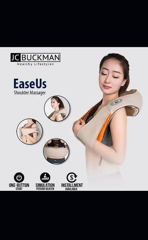 JC Buckman Back & Shoulder massager 1